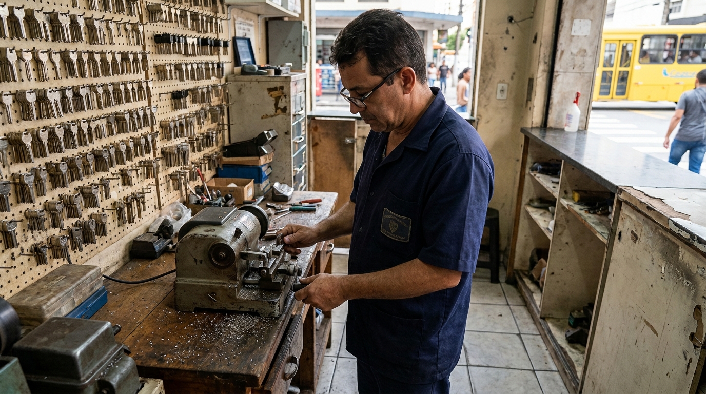 Cópia de Chave de Cadeado na Pedreira, Betim‑MG