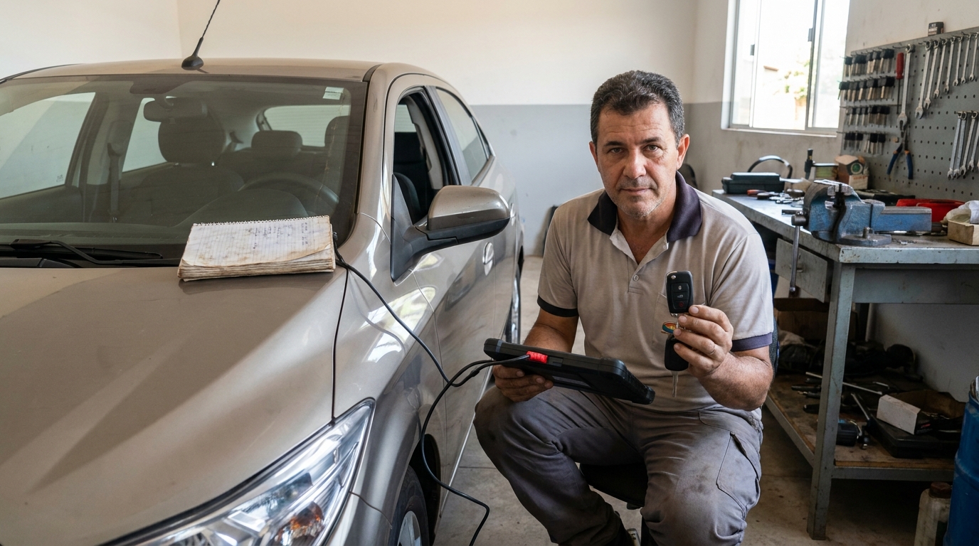 Chave Codificada na Vila Santo Malara, Araraquara‑SP