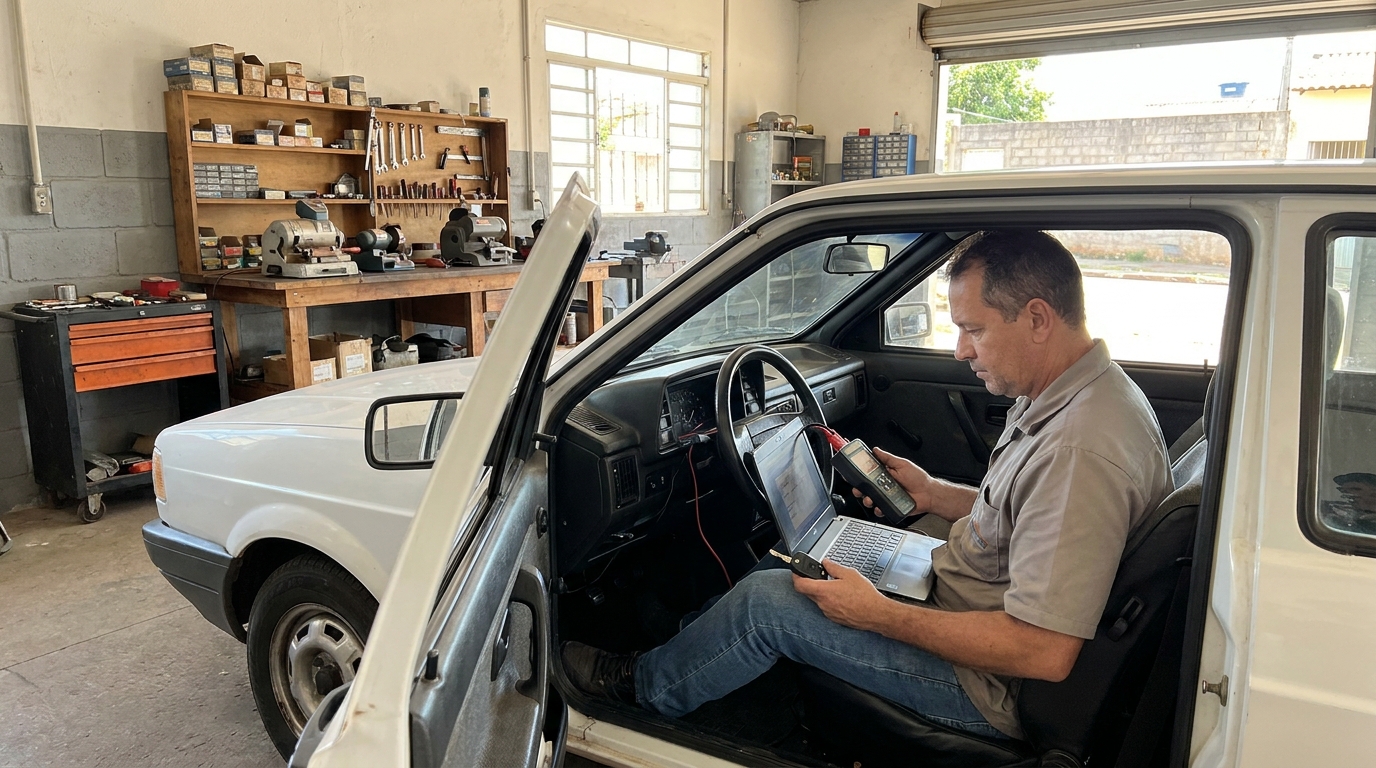 Reparo de Sistema Antifurto na Vila Santo Malara, Araraquara‑SP