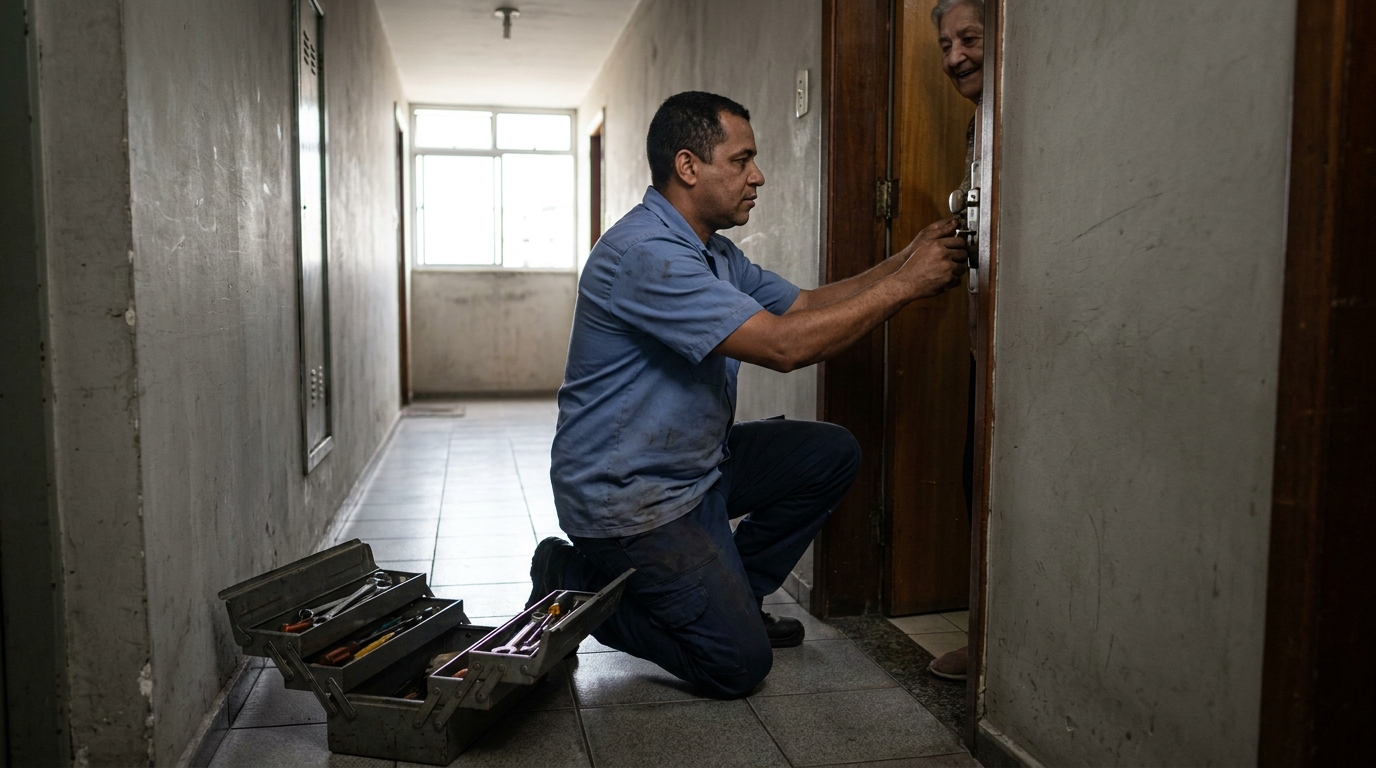 Troca de Fechadura no Residencial Gabriela, Anápolis‑GO